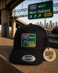 580 West Oakland Trucker Hat Black