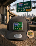580 West Oakland Trucker Hat Smoke/Charcoal