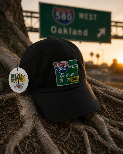 Army Green 580 West Oakland Baseball Cap