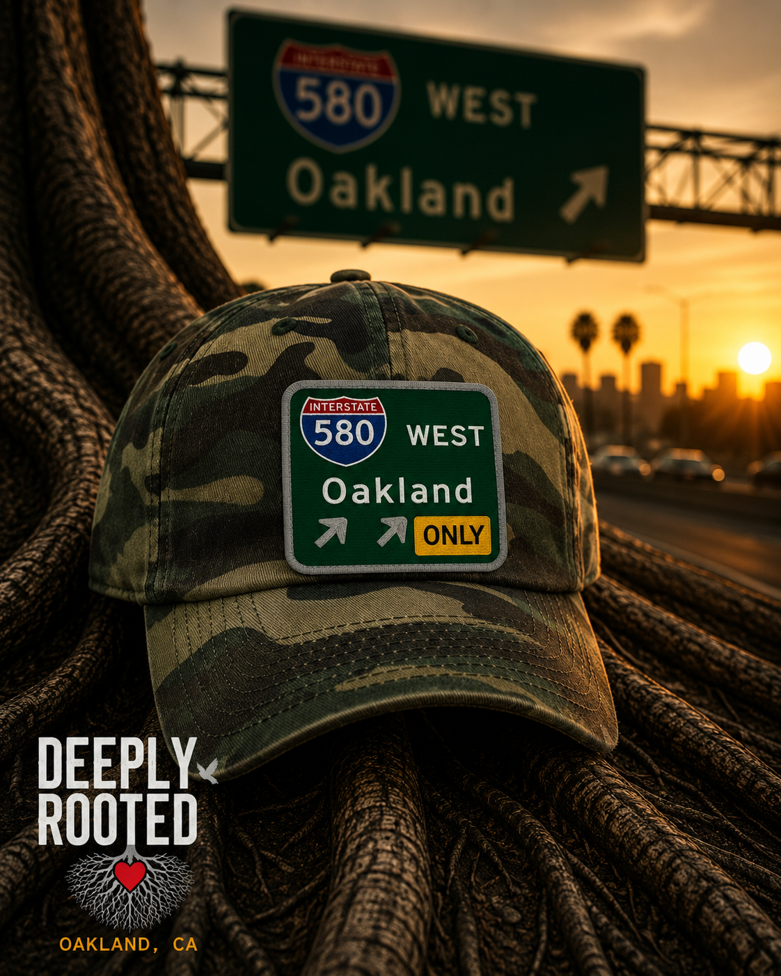 580 West Oakland Hat – Camo